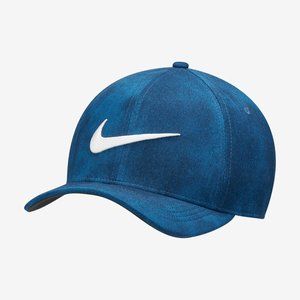 Nike AeroBill Classic99 Unisex Printed Golf Hat Blue NWT